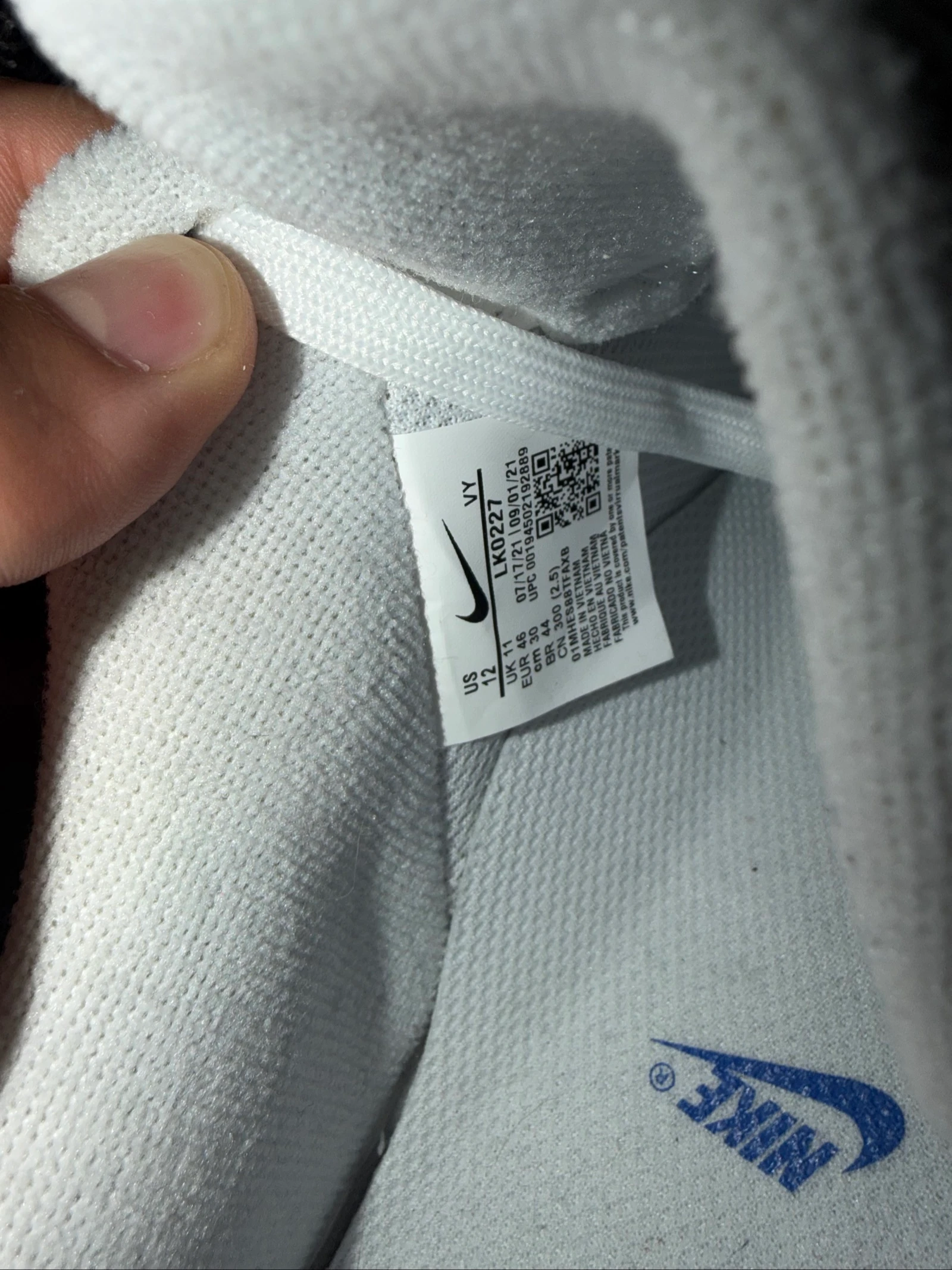 Nike x LV Air force 1 Azul/Blanco - Nuevas – photo 8